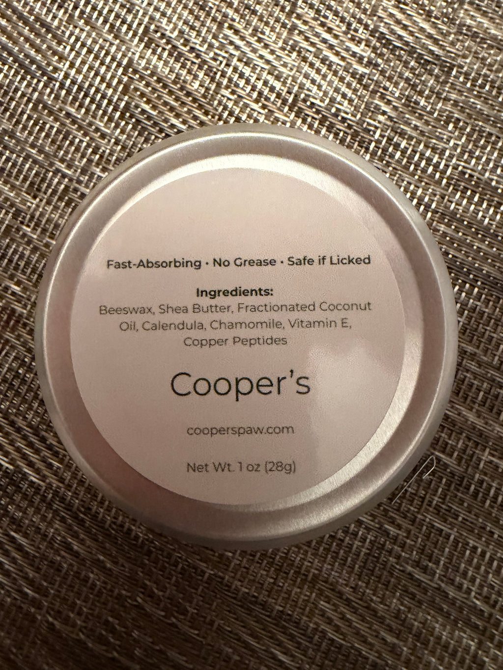 Cooper's Paw Sample Kit